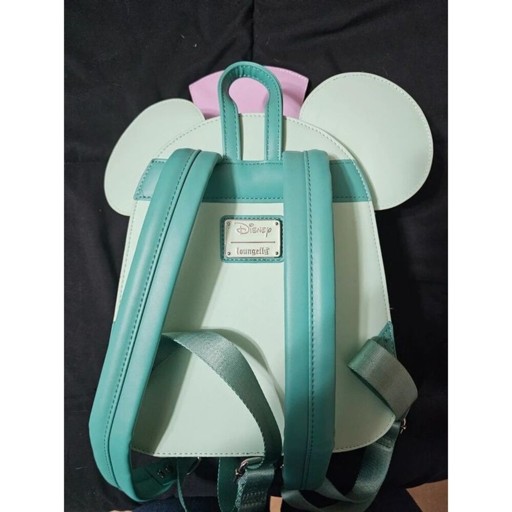 Loungefly Disney Pastel Ghost Mickey Glow Mini Backpack - Picture 2 of 5